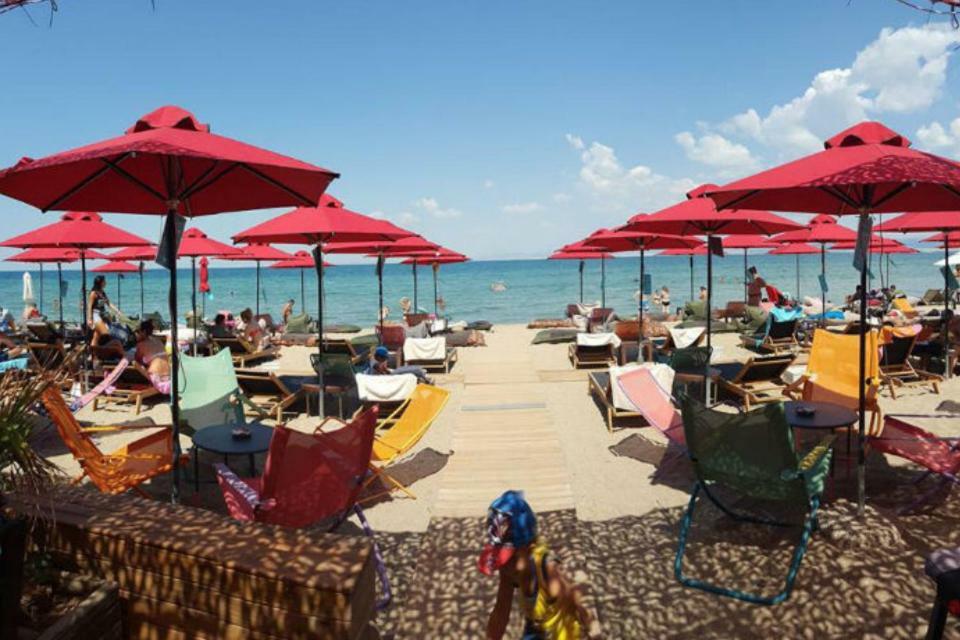 Apartment By The Beach With Amazing Sea View Peraía 외부 사진